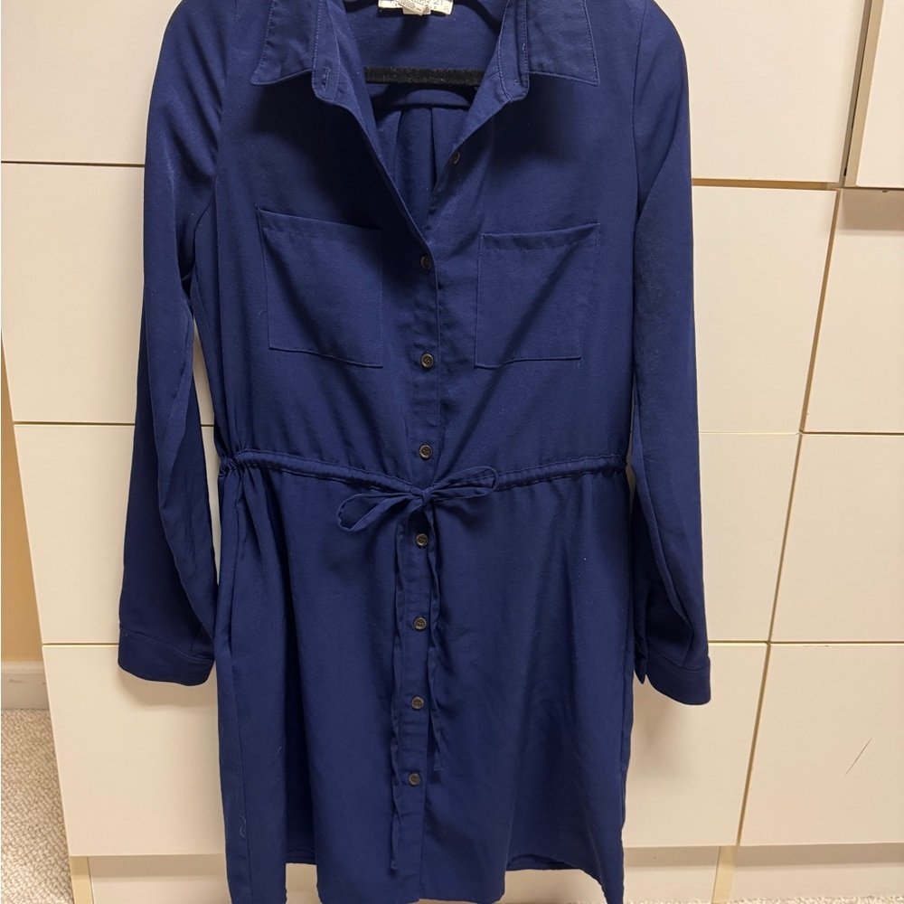 Forever 21 Deep Blue Essentials Dress